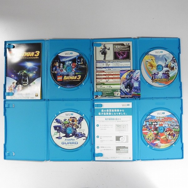 Wii U ソフト 10本 スーパーマリオメーカー ポッ拳 スターフォックスガード 他_3