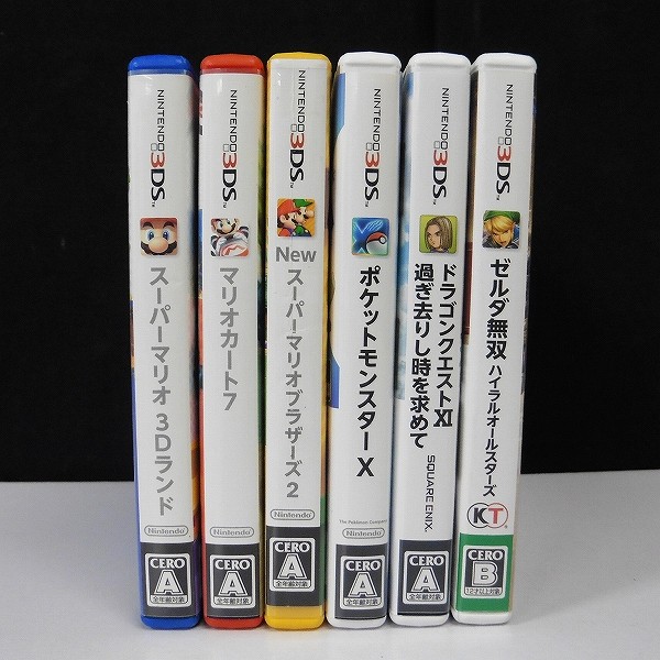 3DS ソフト ポケットモンスターX Newスーパーマリオブラザーズ2 他_2
