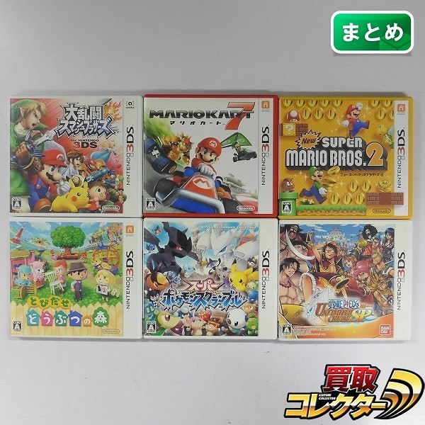 3DS ソフト スーパーポケモンスクランブル マリオカート7 他_1