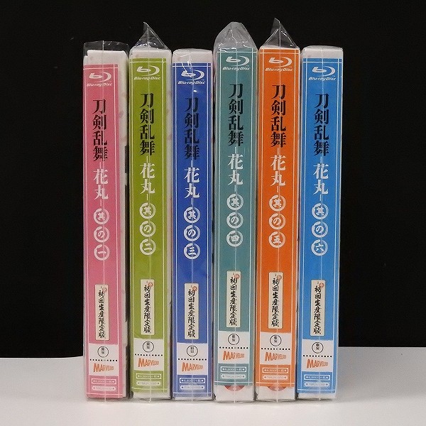 Blu-ray 刀剣乱舞 花丸 初回生産限定版 全6巻_2