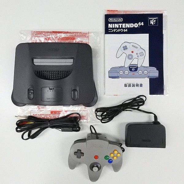 買取実績有!!】NINTENDO64 & ソフト スーパーマリオ64 マリオカート64