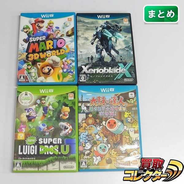 Wii U ソフト ゼノブレイドクロス スーパールイージU スーパーマリオ 3Dワールド 他