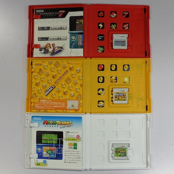 ニンテンドー 3DS ミスティピンク & ソフト マリオカート7 マリオテニスオープン 他_3