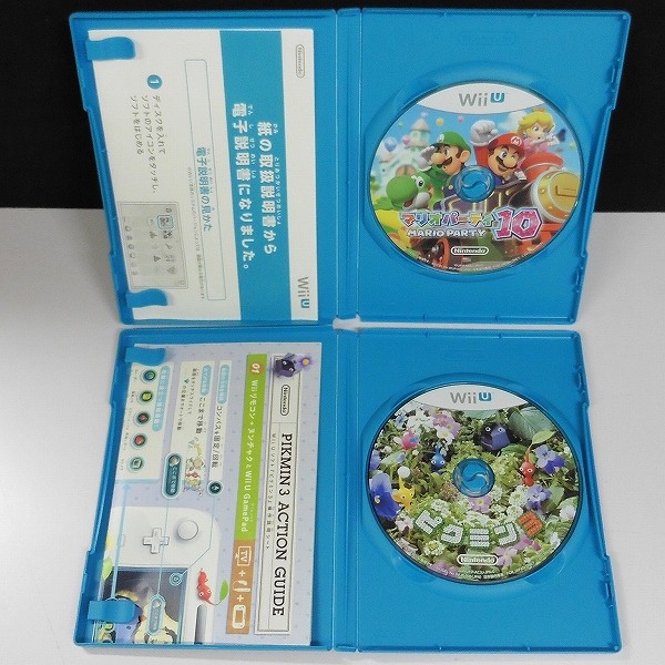 WiiU ソフト マリオパーティ10 ピクミン3 ニンテンドーランド 他_3