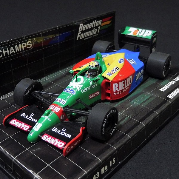 PMA 1/43 ベネトン フォード B189 ナニーニ 日本GP優勝 1989_2