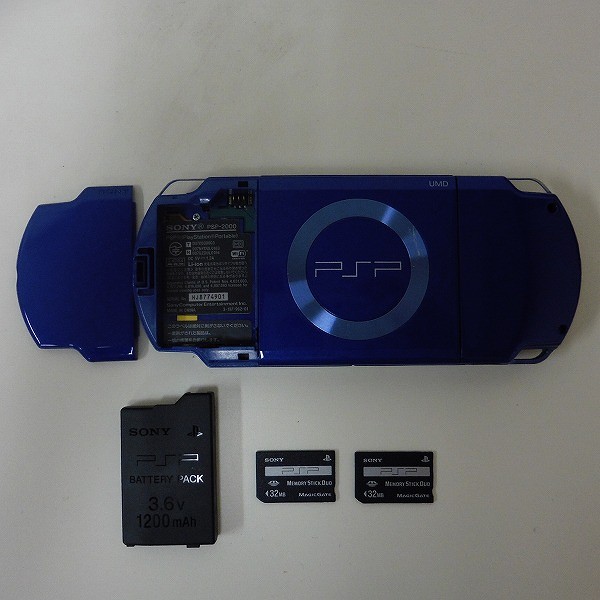 ソニー PSP バリューパック PSPJ-20003 メタリックブルー 箱説有_3