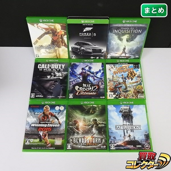 Xbox one ソフト ファイナルファンタジー零式 HD ウイニングイレブン2015 他