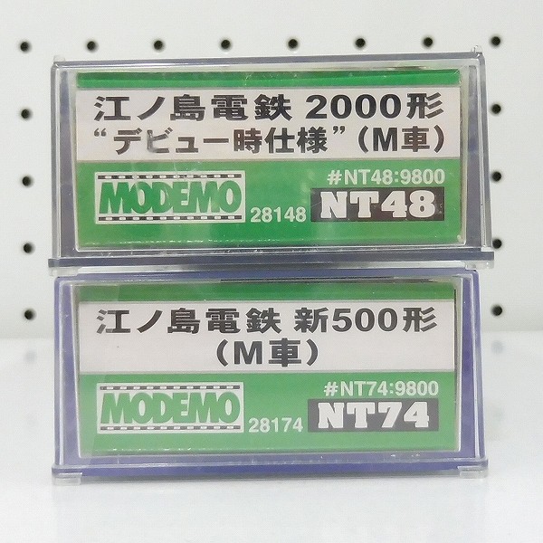 モデモ NT48 江ノ島電鉄 2000形 デビュー時仕様 NT74 江ノ島電鉄 新500形_2