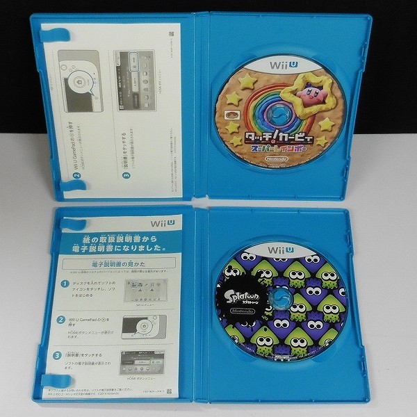 Wii U ソフト ピクミン3 タッチ!カービィ スーパーレインボー 他_3
