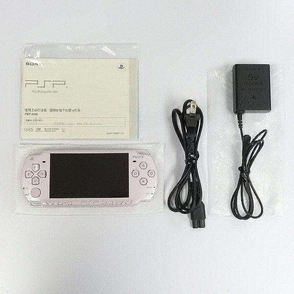 SONY PSP-2000 ローズピンク フルプロテクトカバー付_2