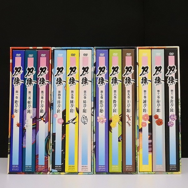 買取実績有!!】DVD 刀語 -カタナガタリ- 全12巻 収納BOX付 / 西尾維新 