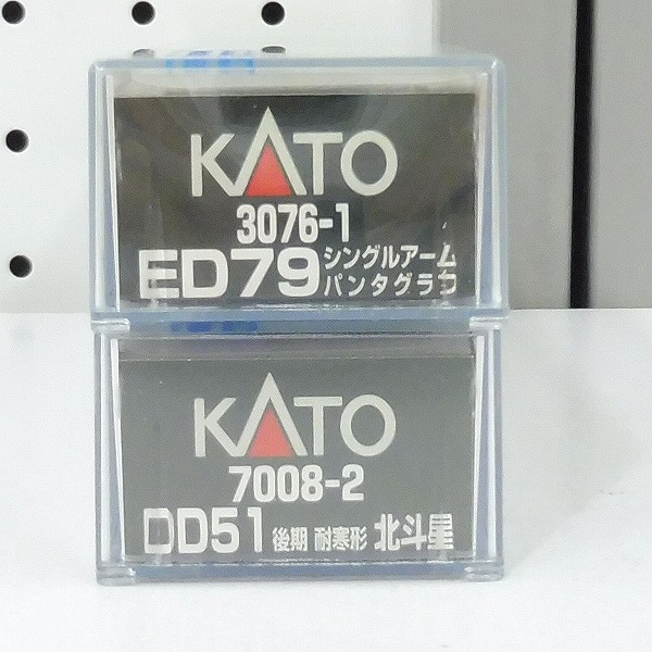 KATO 3076-1 ED79 シングルアームパンタ 7008-2 DD51 後期 北斗星_2