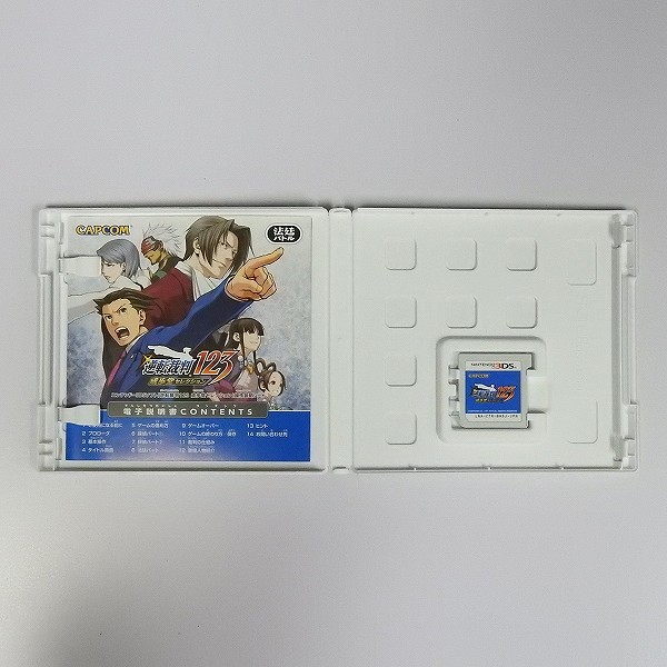 カプコン 3DS 逆転裁判123 成歩堂セレクション 限定版_3