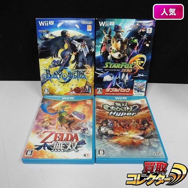 Wii U ソフト ベヨネッタ2 無双 OROCHI 2 ゼルダ無双 他_1