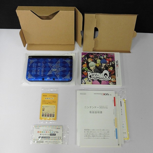 任天堂 3DS LL ペルソナQ ベルベットモデル + サントラ ケース_2
