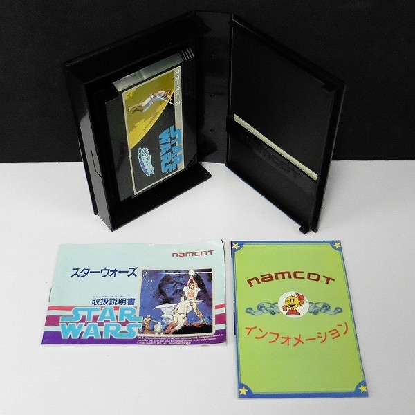 ファミコン ソフト ナムコ スターウォーズ 黒カセット_3