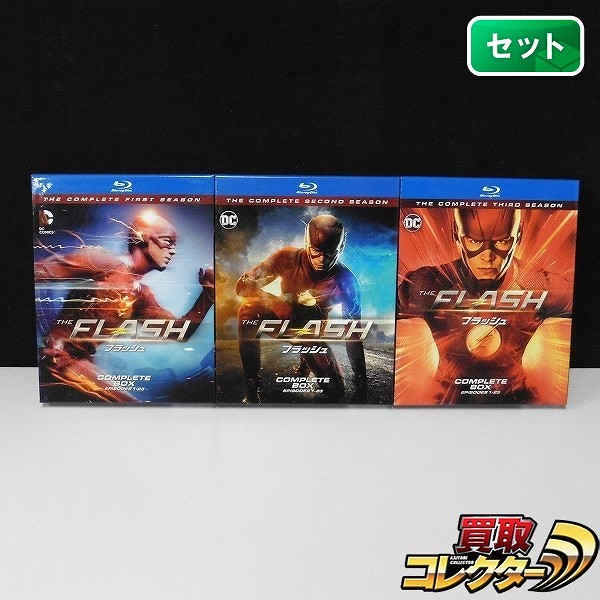 Blu-ray THE FLASH 1st 2nd 3rd SEASON_1