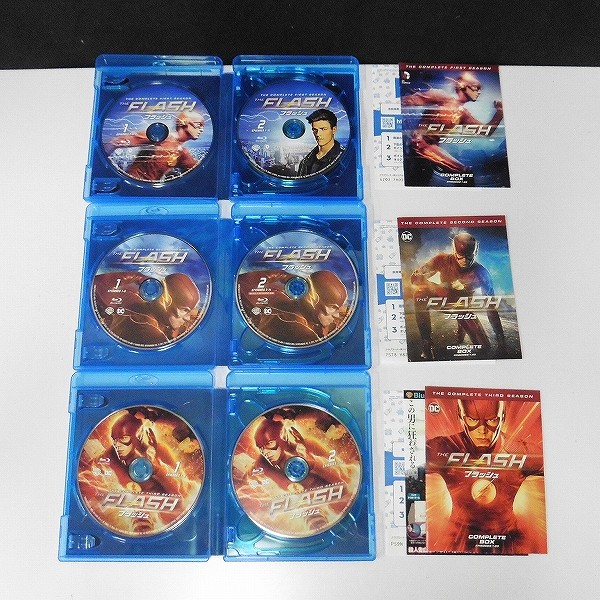 Blu-ray THE FLASH 1st 2nd 3rd SEASON_3