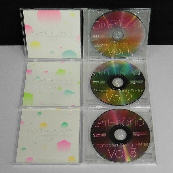 CD ガールフレンド(仮) キャラクターソングシリーズ Vol.1～7_2