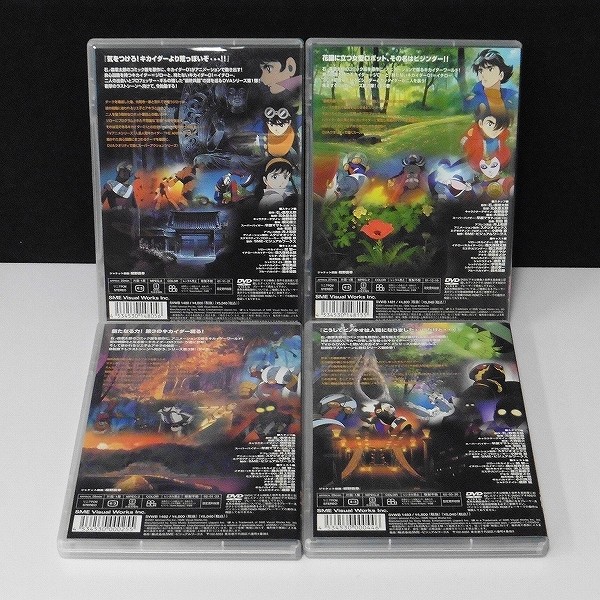 DVD キカイダー01 THE ANIMATION vol.1～4_2