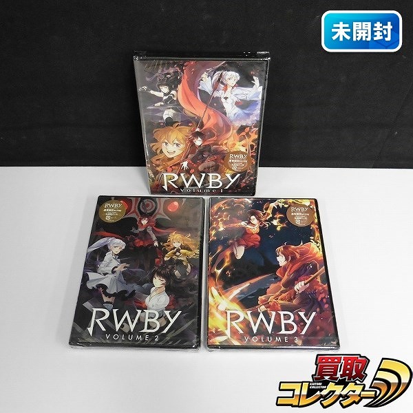 Blu-ray RWBY Volume 1～3巻 通常版_1