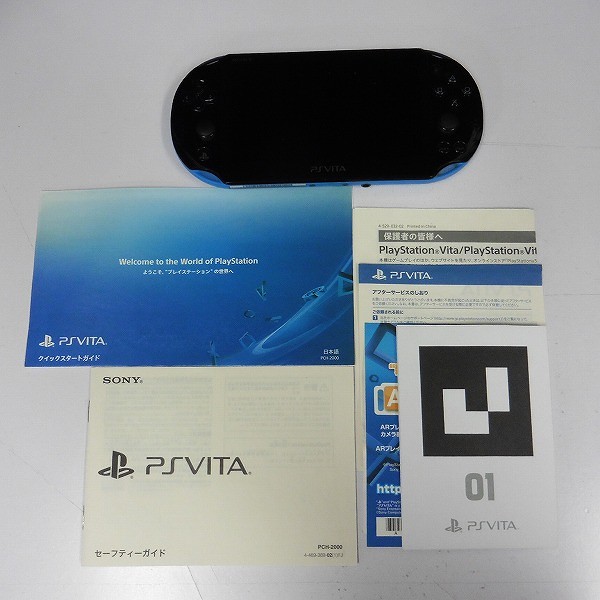 SONY PS Vita PCH-2000 ブルー×ブラック_2