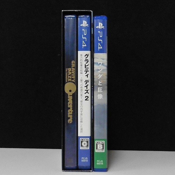 買取実績有!!】PS4 ソフト ワンダと巨像 グラビティデイズ2 限定版