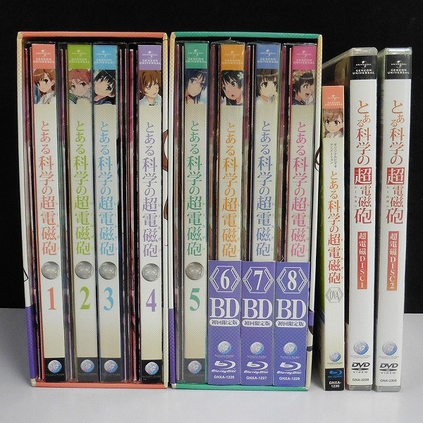 DVD/BD とある科学の超電磁砲 全8巻 OVA 超電磁Disc1 超電磁Disc2_2