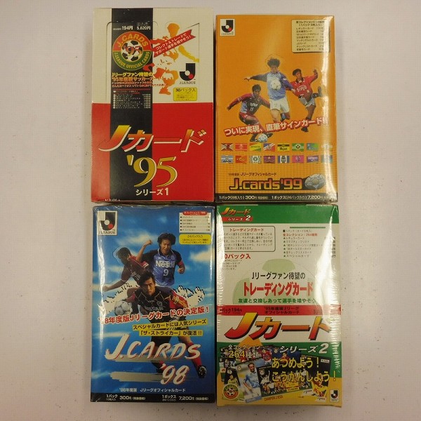 Jカード Jリーグ オフィシャル カード 93～94年 95年 他 計10箱_3