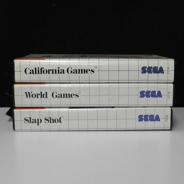 海外版 セガ マスターシステムソフト World Games CALIFORNIA GAMES Slap Shot_2