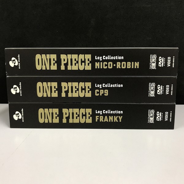 DVD ONE PIECE Log Collection NICO-ROBIN CP9 FRANKY_2