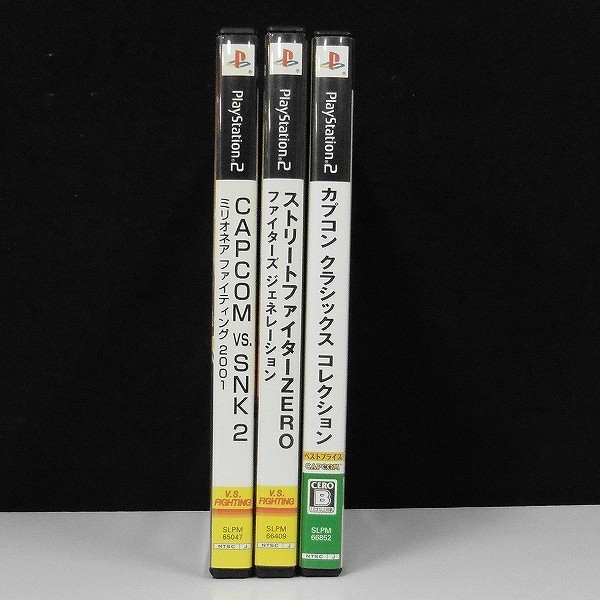 PS2 ソフト カプコンクラシックスコレクション ストリートファイターZERO ファイターズ ジェネレーション 他_2