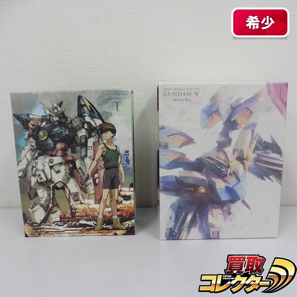 新機動戦記ガンダムW Blu-ray BOX Ⅰ 収納BOX付 + Blu-ray Box I・II収納BOX_1