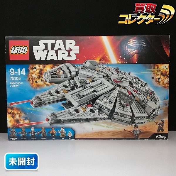 LEGO レゴ STAR WARS ミレニアム・ファルコン 75105_1