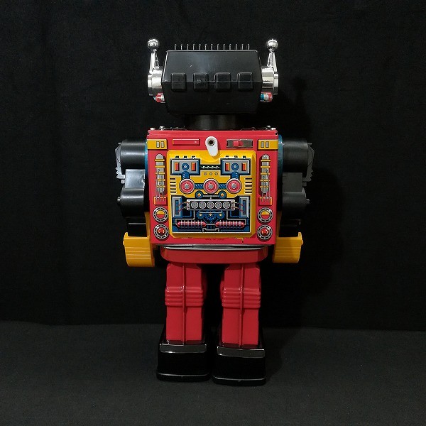 買取実績有!!】堀川玩具 ジャンボ 火星大王 ブリキ 電動 ロボット