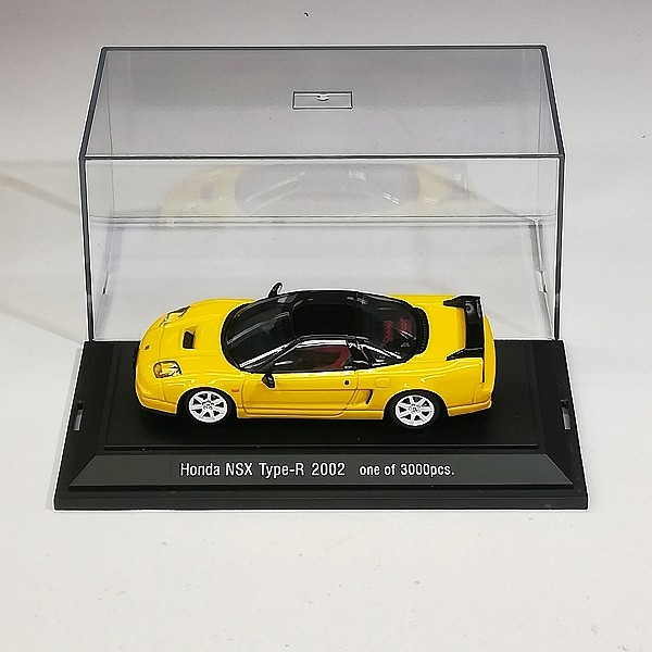 エブロ HOT! 1/43 ホンダ NSX タイプR 2002 イエロー_2