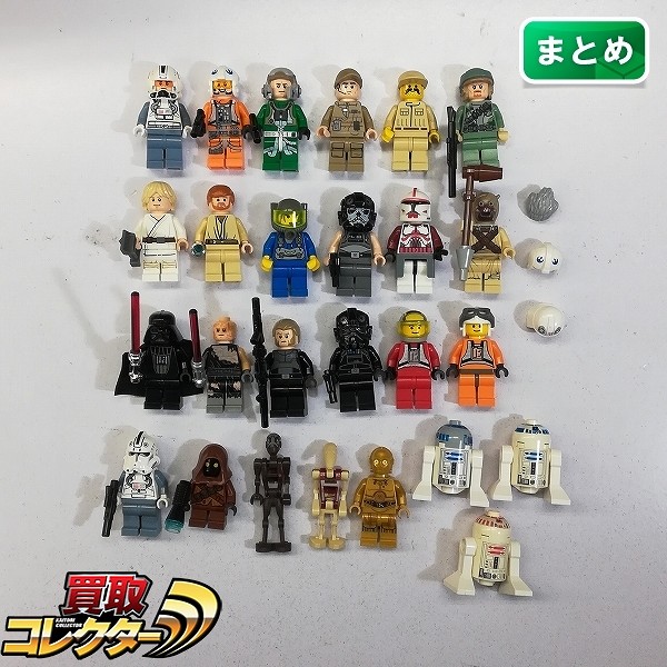 LEGO STAR WARS ミニフィグ ダースベイダー アナキン・スカイウォーカー R2-D2 他_1