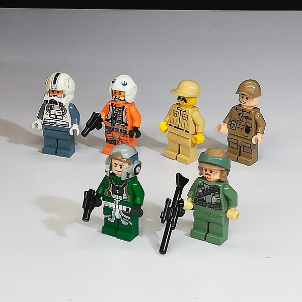 LEGO STAR WARS ミニフィグ ダースベイダー アナキン・スカイウォーカー R2-D2 他_2