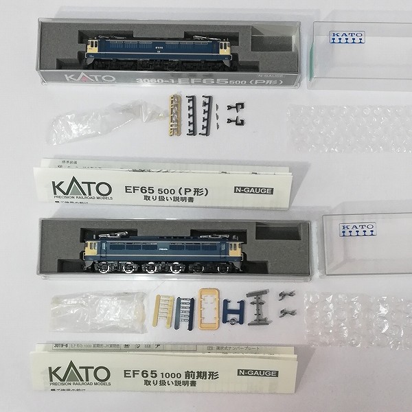 KATO 3019-5 EF65-1000 前期型 3060-1 EF65-500 P形_2
