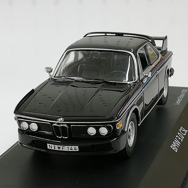 シュコー 1/43 BMW 3.0CSL Rennversion ホワイト + BMW 3.0CSL Rennversion schwarz ブラック_2