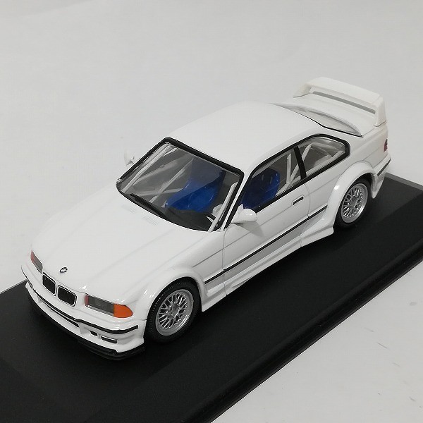 PMA ミニチャンプス 1/43 BMW M3 GTR 1993 ストリート ホワイト_2