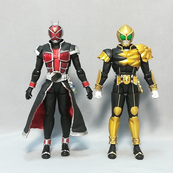 S.H.Figuarts 真骨彫製法 仮面ライダービースト + 仮面ライダーウィザード フレイムスタイル_3