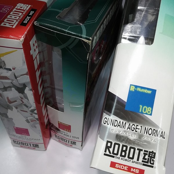 ROBOT魂 SIDE MS ガンダムAGE-1 ノーマル タイタス ユニコーンガンダム(デストロイモード)_3