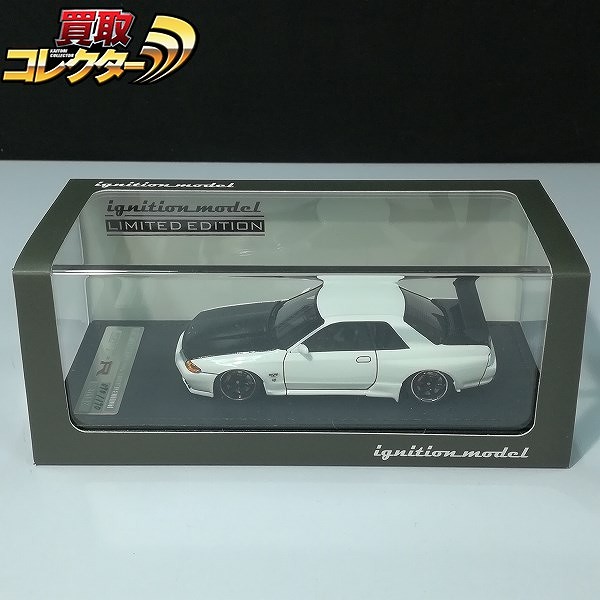 イグニッションモデル 1/43 スカイライン GT-R ニスモ R32 ホワイト_1