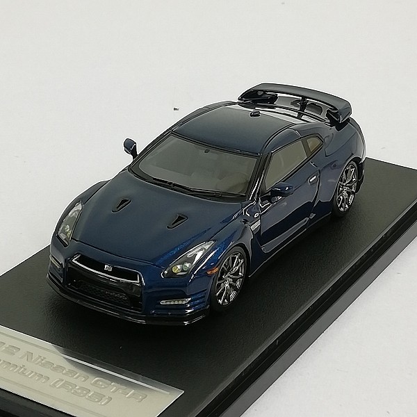 hpi MIRAGE 1/43 2012 日産 GT-R プレミアム R35 Deep Blue Pearl_3