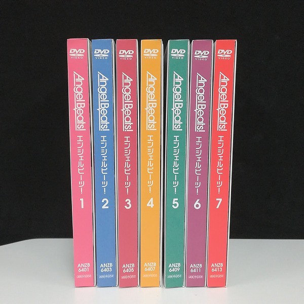 DVD Angel Beats! 完全生産限定版 全7巻 特典ワッペン付_2