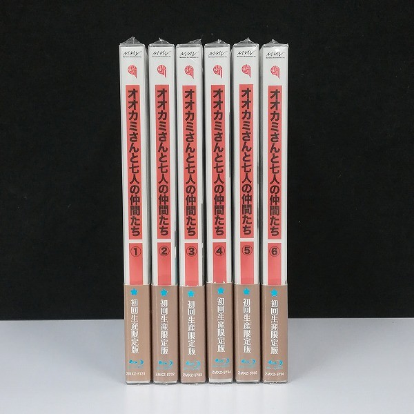 Blu-ray オオカミさんと七人の仲間たち 全6巻 初回生産限定版_2