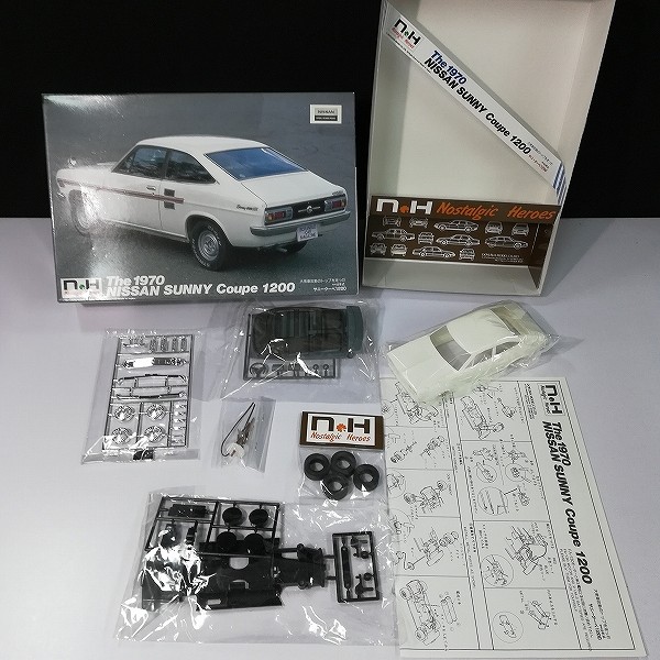 童友社 1/24 日産 サニークーペ 1200 1970_3