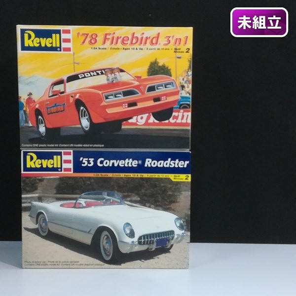 Revell 1/24 ’78 Firebird 3’n1 + ’53 Corvette Roadster