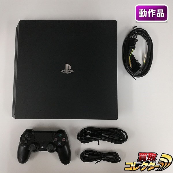 買取実績有!!】PlayStation 4 Pro CUH-7000B B01 ジェット・ブラック 